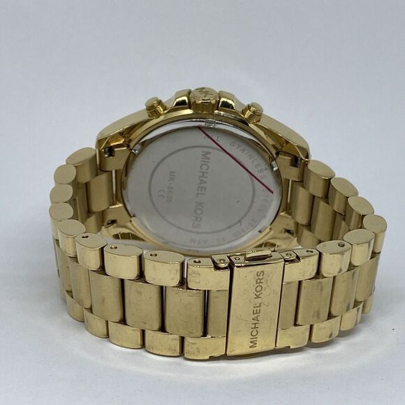 Michael Kors Bradshaw MK5605 Women Stainless Steel Analog Dial Wrist Watch MP824 - Picture 10 of 12